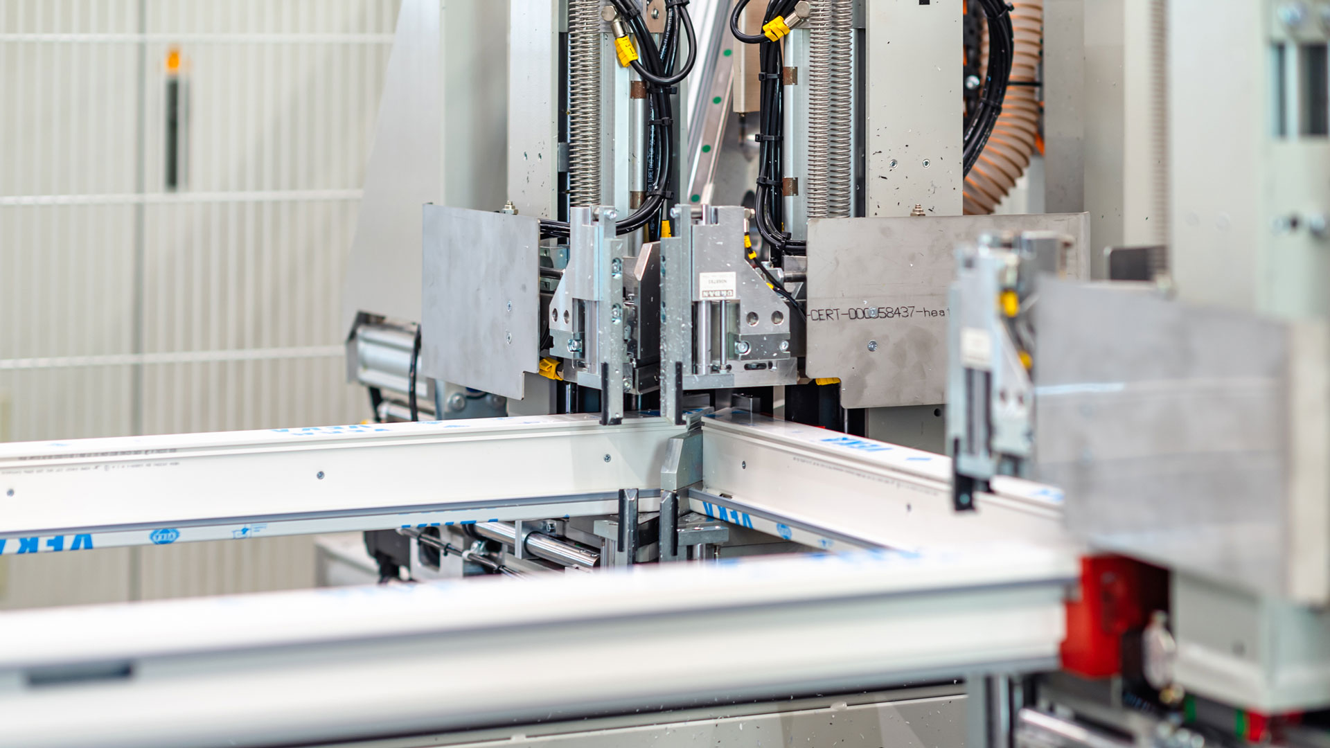 Automatische Fertigung des Fensters