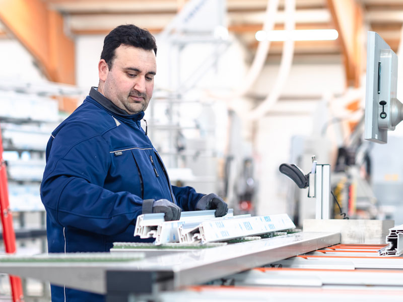 Bild aus der Fertigung